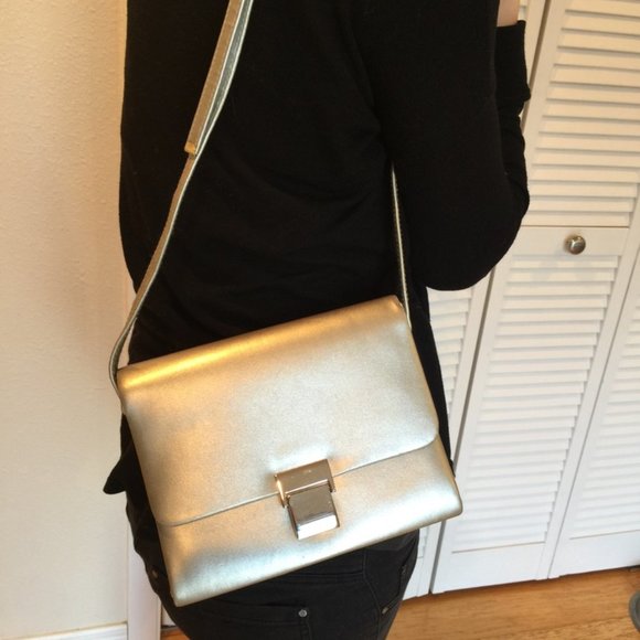 Objectives silver shoulder bag - Picture 8 of 8